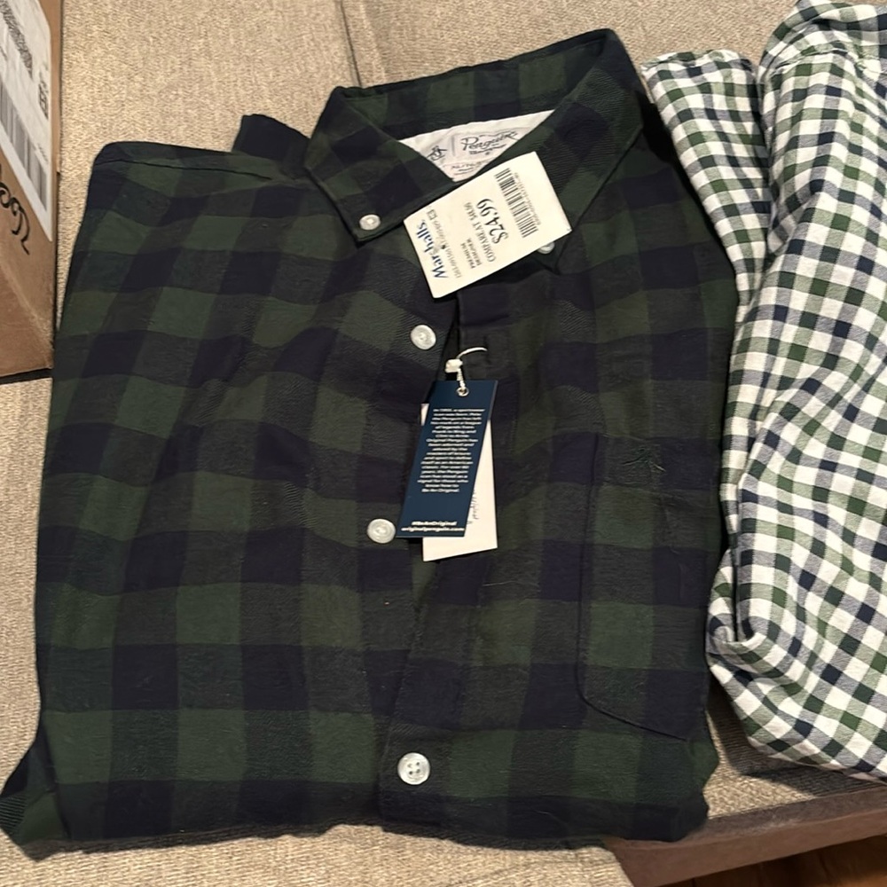 2 Flannel shirts
